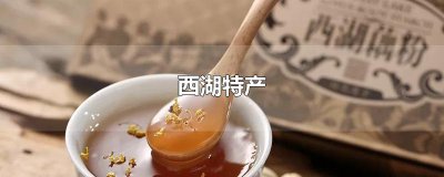 ​西湖特产