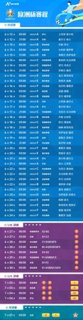 2021欧洲杯赛程回放