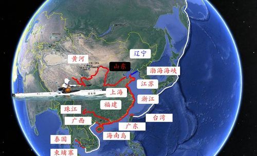 我国海岸线多少公里