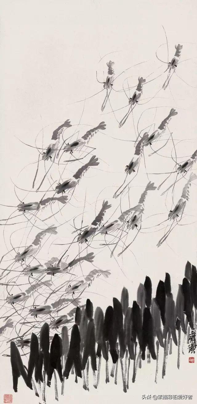 齐白石价值9亿的虾(齐白石画的虾作品简介)