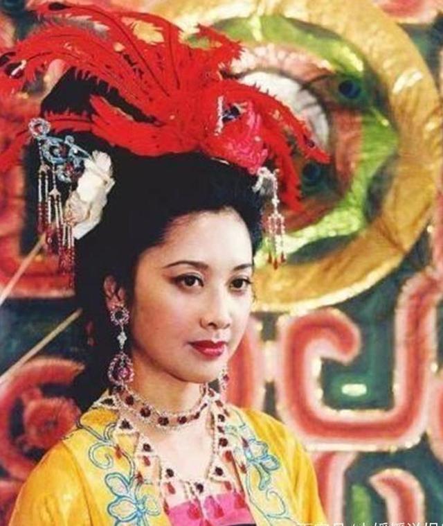 她是86版西游记最美的女儿国国王，图三，朱琳惊艳时光的青春照