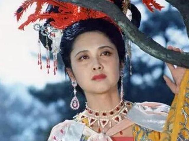她是86版西游记最美的女儿国国王，图三，朱琳惊艳时光的青春照