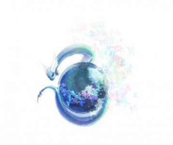 ​《精灵宝可梦》图鉴148：翱翔于天空的最美龙系-哈克龙